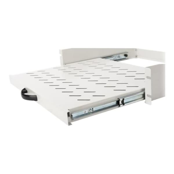 DIGITUS Professional Rackhylla ljusgrå, RAL 7035 2U 19"