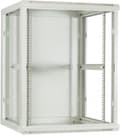 Miniatyrbillede 5 af 8: 12U hvidt overskab med glaslåge 600x600x635mm