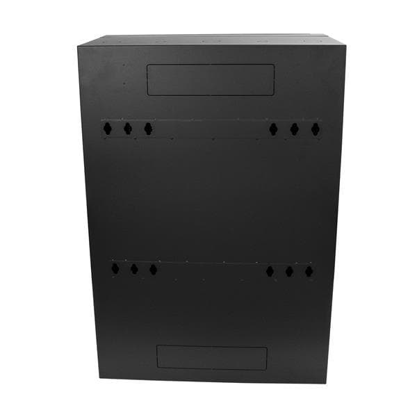 StarTech.com 6U vertikalt serverskåp - Nätverksskåp Väggmonterbart - 76 cm djupt - Skåp för rackskåp - Väggmonterbart - Svart - 6U