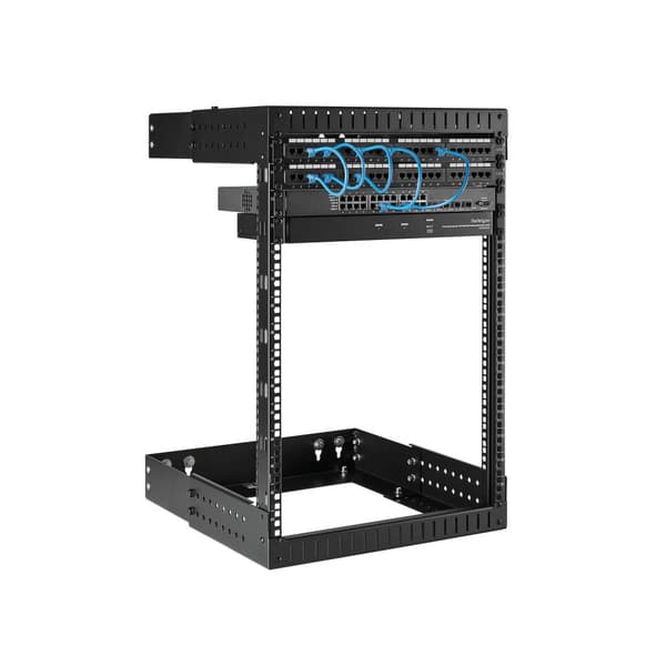 StarTech.com 15U vægmonteret serverrack med justerbare skinner