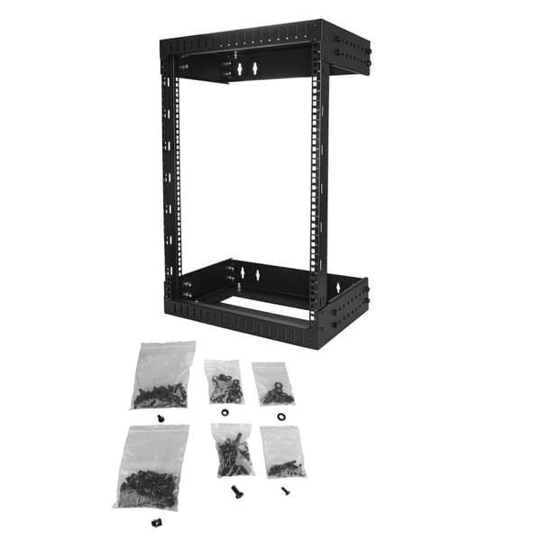 StarTech.com 15U vægmonteret serverrack med justerbare skinner