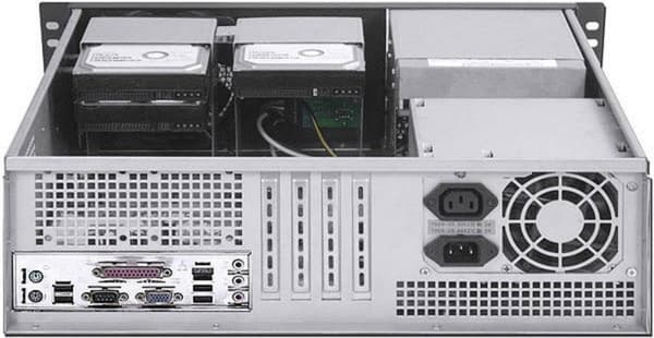 RealPower RPS19-G3380 Rack Svart