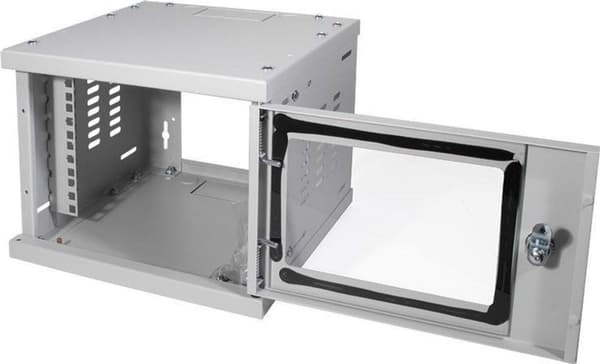 LogiLink W06Z33G Vægstativ 4U 20kg Grå stativ