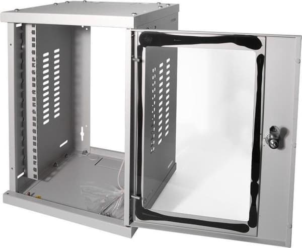 LogiLink W09Z33G Vægstativ 8U 20kg Grå stativ