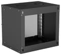 Miniatyrbillede 2 af 3: Intellinet 19 Vægvertiler Basic Line 9HE schwarz 19 tommer vægskab (BxHxD) 540 x 487 x 400 mm 9 HE Sort (RAL 9005)