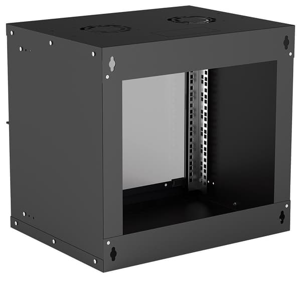 Intellinet 19 Vægvertiler Basic Line 9HE schwarz 19 tommer vægskab (BxHxD) 540 x 487 x 400 mm 9 HE Sort (RAL 9005)