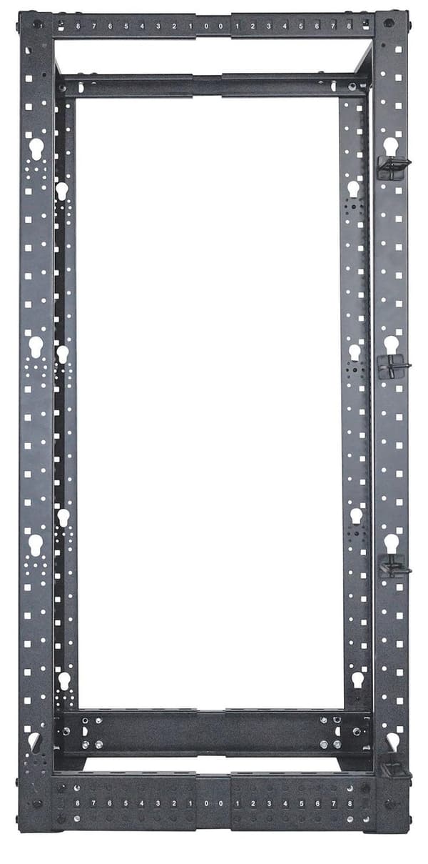 Intellinet 714242 rack 26U Fritstående rack Sort