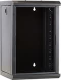 Miniatyrbillede 3 af 7: 10 tommer 9U serverskab med glaslåge 312x310x486mm (BxDxH)