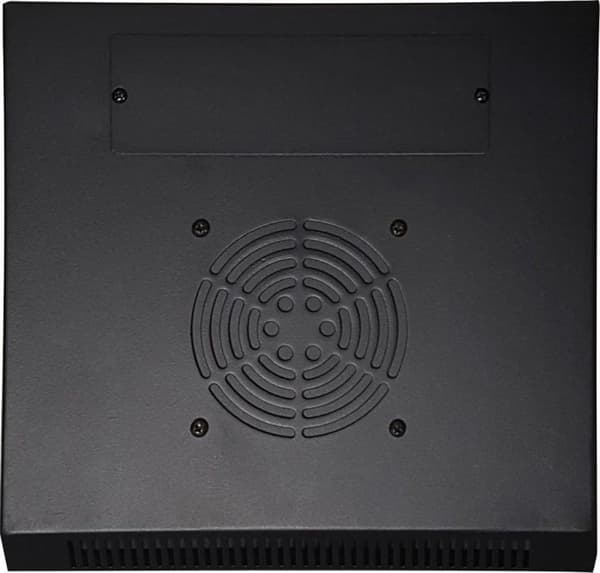 10 tommer 9U serverskab med glaslåge 312x310x486mm (BxDxH)