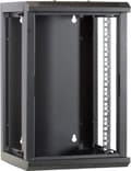 Miniatyrbillede 7 af 7: 10 tommer 9U serverskab med glaslåge 312x310x486mm (BxDxH)