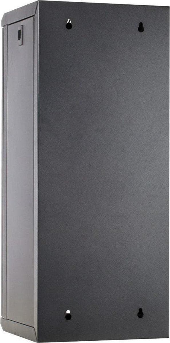 10 tommer 15U serverskab med glaslåge 312x310x752mm (BxDxH)