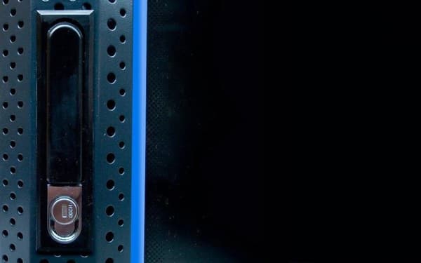 DSIT 6U Server rack skab - Vægskab 19" med glas frontdør, (BxDxH) 600x600x368mm