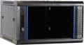 Miniatyrbillede 9 af 9: DSIT 6U Server rack skab - Vægskab 19" med glas frontdør, (BxDxH) 600x600x368mm
