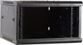 Miniatyrbillede 2 af 9: DSIT 6U Server rack skab - Vægskab 19" med glas frontdør, (BxDxH) 600x600x368mm