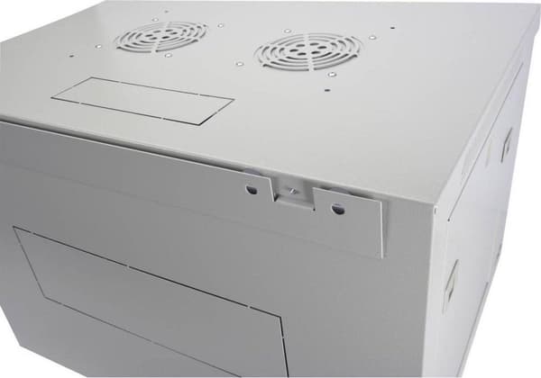 Digitus DN-19 09-U-EC 19 tommer vægskab (BxHxD) 600 x 505 x 450 mm 9 U Grå-hvid (RAL 7035)