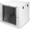 Miniatyrbillede 1 af 8: Digitus DN-19 09-U-EC 19 tommer vægskab (BxHxD) 600 x 505 x 450 mm 9 U Grå-hvid (RAL 7035)