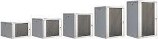 Digitus DN-19 07-U 19 tommer vægskab (BxHxD) 600 x 420 x 450 mm 7 U Grå-hvid (RAL 7035)