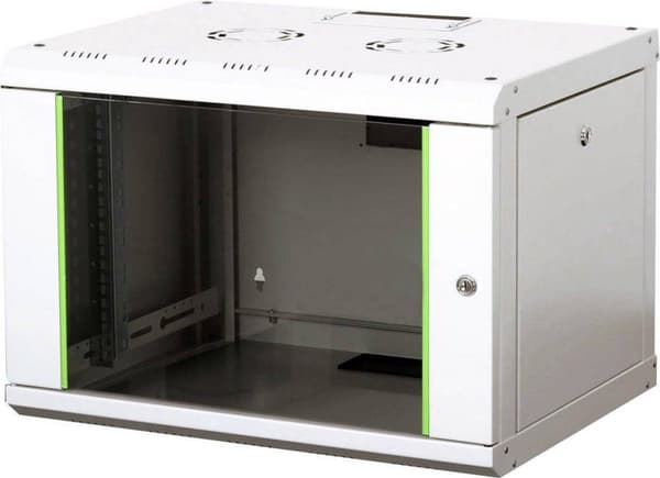 Digitus DN-19 07-U 19 tommer vægskab (BxHxD) 600 x 420 x 450 mm 7 U Grå-hvid (RAL 7035)