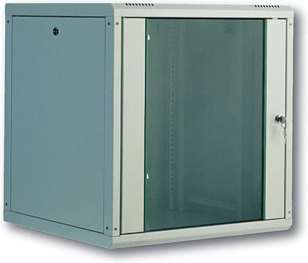 Digitus DN-19 07-U 19 tommer vægskab (BxHxD) 600 x 420 x 450 mm 7 U Grå-hvid (RAL 7035)