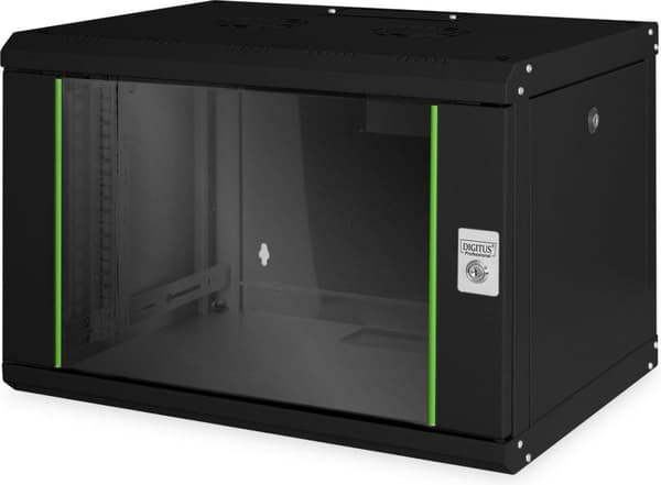 Digitus DN-19 07-U-SW ställ 7U Väggställ Svart