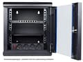 Miniatyrbillede 3 af 3: GC R0114 - 25,40 cm (10") væghus 15U dybde 300 mm sort (GC-R0114)