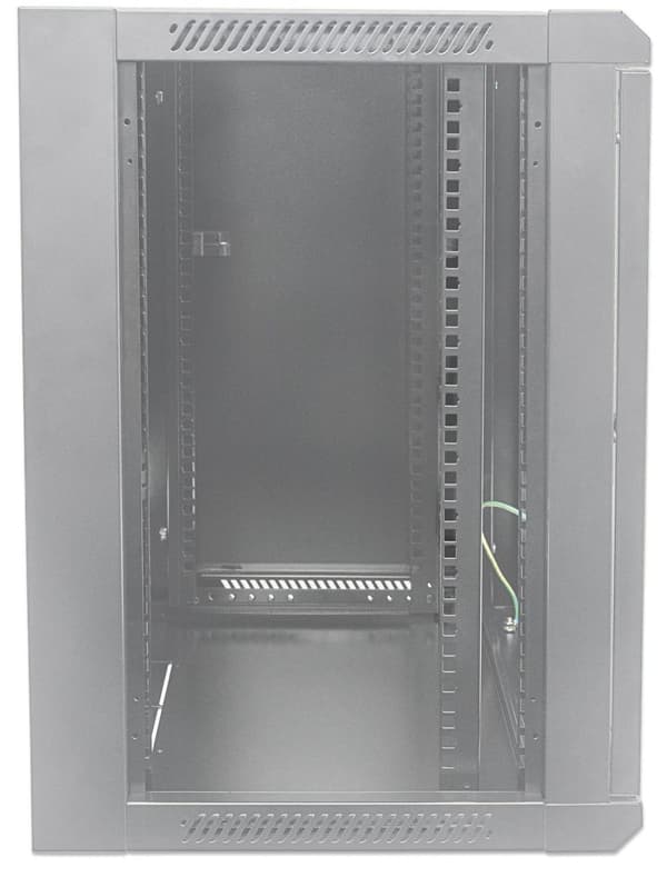 Intellinet - Vægskab - Grå, RAL 7035 - 12U - 48,3 cm (19") (711890)