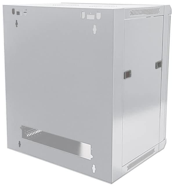 Intellinet - Vægskab - Grå, RAL 7035 - 12U - 48,3 cm (19") (711890)