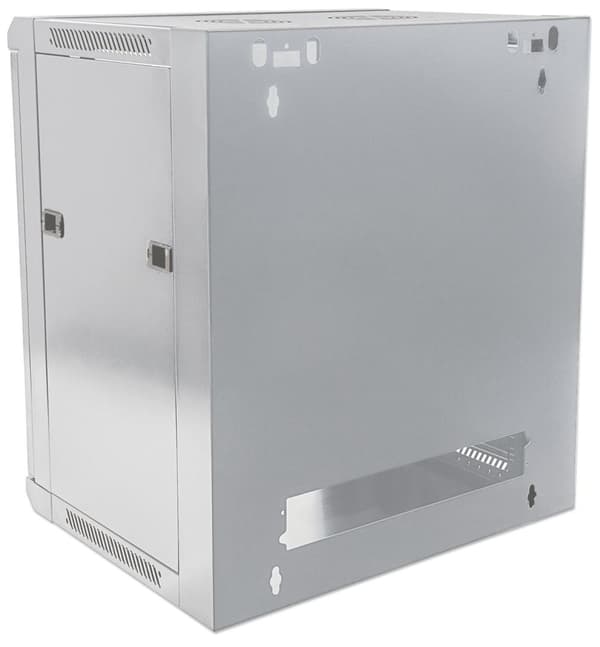 Intellinet - Vægskab - Grå, RAL 7035 - 12U - 48,3 cm (19") (711890)