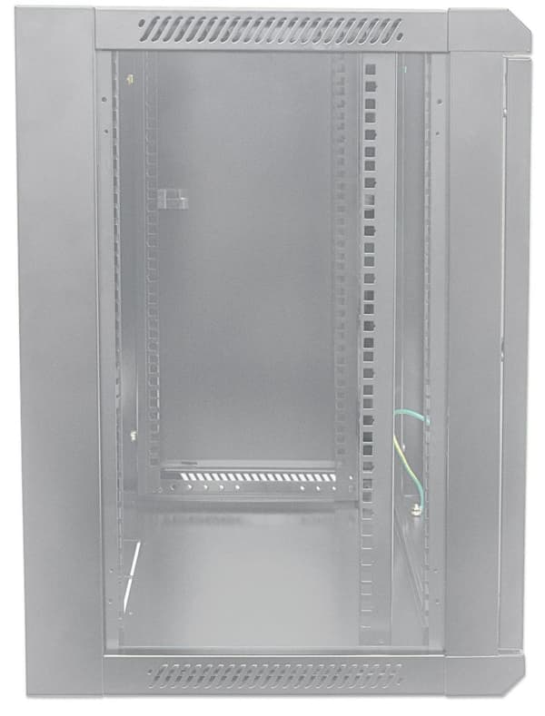 Intellinet - Vægskab - Grå, RAL 7035 - 9U - 48,3 cm (19") (711807)