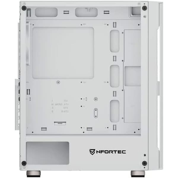 ATX-kasse Nfortec Azir Hvid