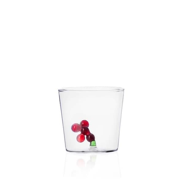 Red Berries Tumbler - Greenwood - Design Alessandra Baldereschi