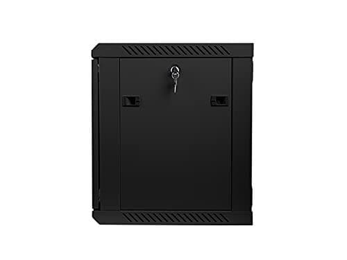 Lanberg WF01-6409-10B Rack 9U vægmonteret hylde Sort (WF01-6409-10B)
