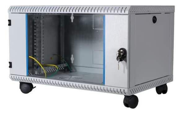 EFB Electronics 691706VGR.50 Rack 6U vægmonteret hylde Grå (691706VGR.50)