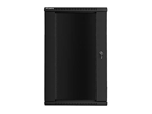 Lanberg WF01-6622-10B Rack 22U vægmonteret hylde Sort (WF01-6622-10B)