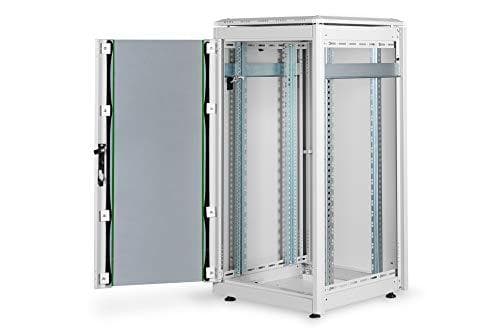 DIGITUS Professional Unique DN-19 22U-6/6-1 - skab - lysegrå, RAL 7035 - 22U - 48,3 cm (19") (DN-19 22U-6/6-1)