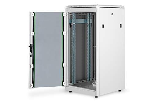 DIGITUS Professional Unique DN-19 22U-6/6-1 - skab - lysegrå, RAL 7035 - 22U - 48,3 cm (19") (DN-19 22U-6/6-1)