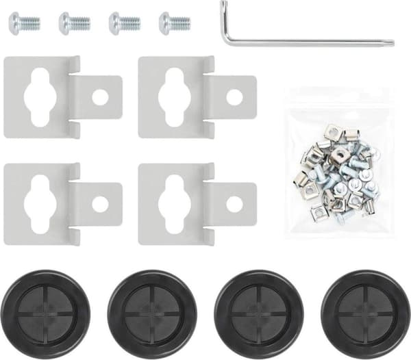 INTELLINET industriell IP55 48,30cm (19") väggfördelare med integrerade fläktar, 12 U 600 mm djup, kylaggregat med två fläktar integrerade i taket, da