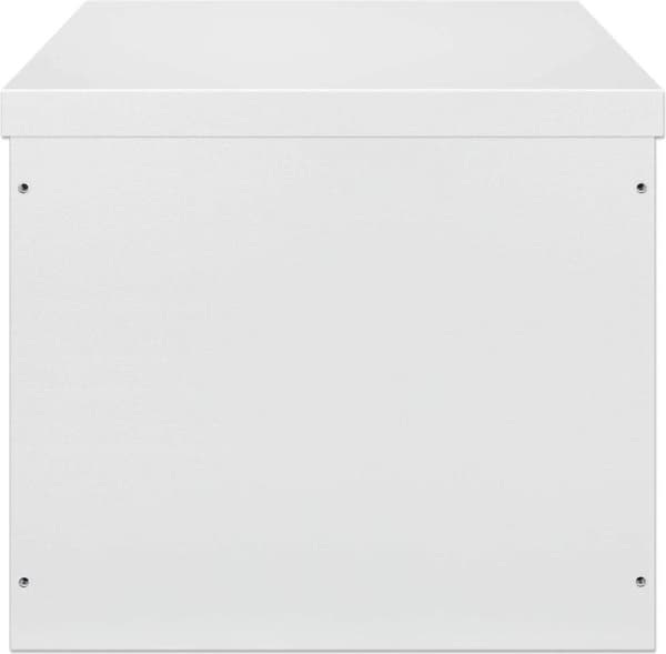 INTELLINET industriell IP55 48,30cm (19") väggfördelare med integrerade fläktar, 12 U 600 mm djup, kylaggregat med två fläktar integrerade i taket, da
