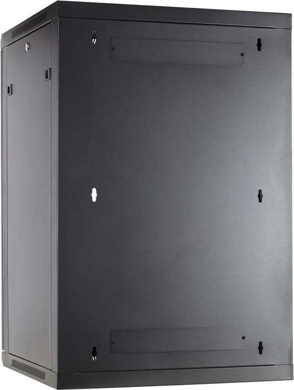 DSIT 18 U serverskab, væghus med glaslåge (BxDxH) 600 x 600 x 900 mm (DS6618-WAND)