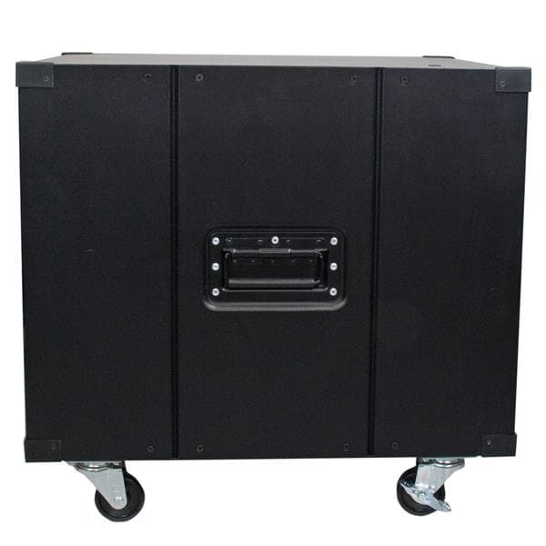 StarTech.com Bärbart serverställ med handtag - Rullskåp - 9U - Skåp - Svart - 9U - 58,4 cm (23") (RK960CP)