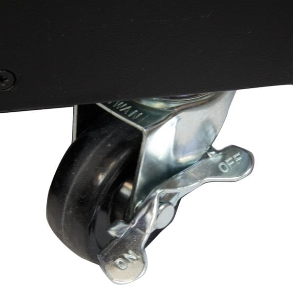 StarTech.com Bärbart serverställ med handtag - Rullskåp - 9U - Skåp - Svart - 9U - 58,4 cm (23") (RK960CP)