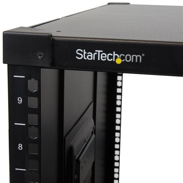 StarTech.com Bärbart serverställ med handtag - Rullskåp - 9U - Skåp - Svart - 9U - 58,4 cm (23") (RK960CP)