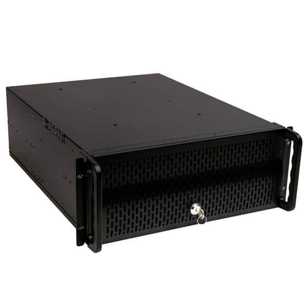 Unykach Rack Tower Case Uk 4129 4u 19´´ Svart Svart