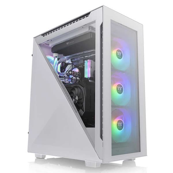 Thermaltake Tårnkasse Med Vindue Divider 500 Tg Argb Hvid