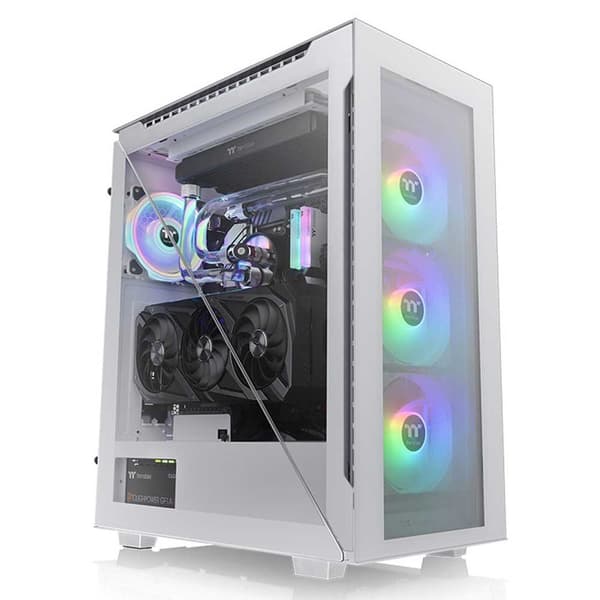 Thermaltake Tårnkasse Med Vindue Divider 500 Tg Argb Hvid