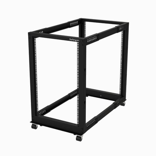 18U OPEN FRAME RACK - 4 POST -