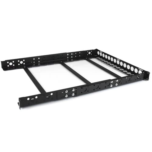 StarTech.com 1U Universal Server Rack Rails - TAA Compliant Adjustable Depth Server Mounting Rails - 19inch Rack Mount Rails (UNIRAILS1U) rack rail -