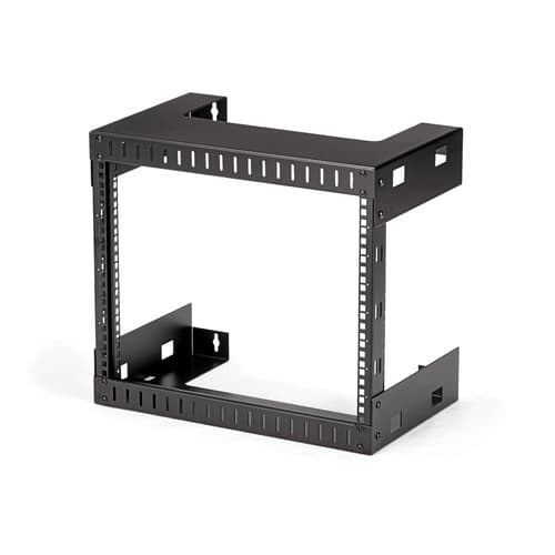 8U OPEN FRAME EQUIPMENT RACK/.
