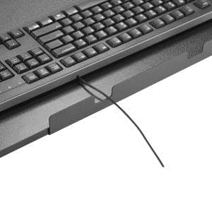 Maclean MC-839 hållare Keyboard Svart