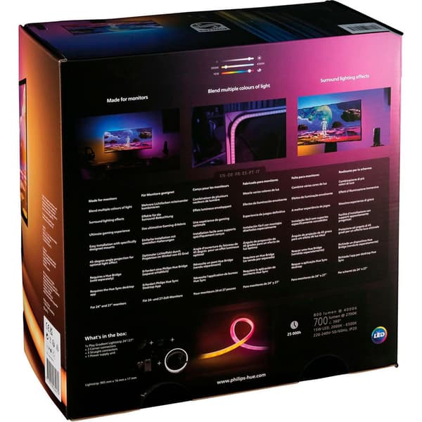 Philips Rgb Led Strip Med Controller Play Gradient 27´´ Hvid